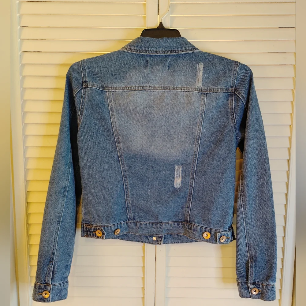 Ci Sono Blue Classic Jean Jacket - Picture 2 of 5